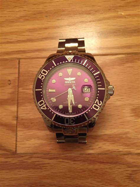 Purple Invicta Grand Diver
