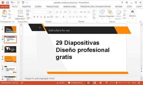 Plantilla Moderna Y Dinámica Para Powerpoint Plantillas Power Point