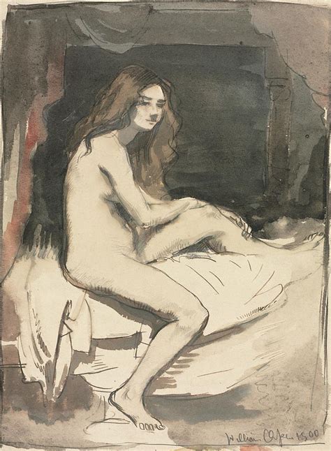 Nude Study Drawing By William Orpen Fine Art America