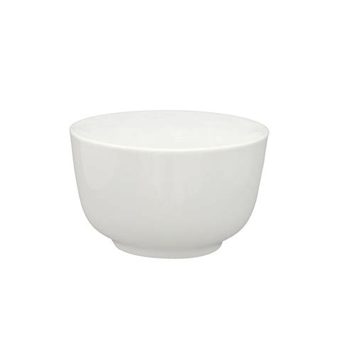 Ramequin Redondo X Cm Porcelana Blanco Deco Hogar