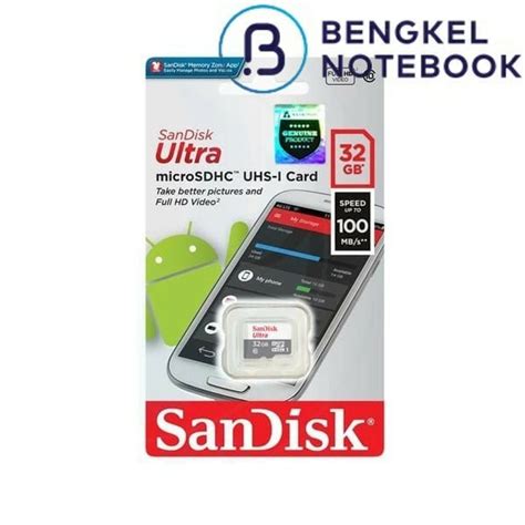 Jual Memori Card Sandisk MicroSDHC MicroSD Micro SD Class10 32Gb