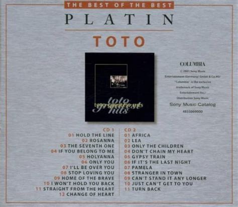 Toto Greatest Hits Album By Toto Apple Music 46 Off