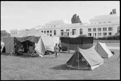 Digital Collections Pictures Miller Bob Robert James 1953 Aboriginal Tent Embassy In