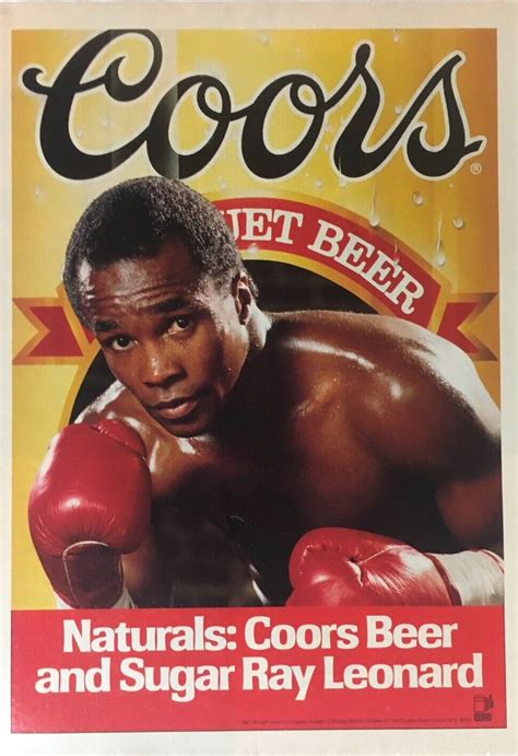 BOOxing History On Twitter Sugar Ray Leonard Poses For A Coors