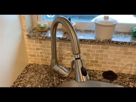 Glacier Bay Market Pull Out Kitchen Faucet Installation Instructions ...