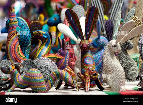 Factory Of Alebrijes In Oaxaca Mexico Stock Photo Alamy