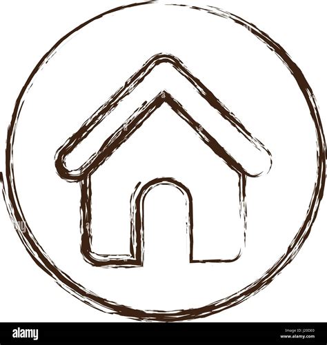 House Shape Icon Stock Vector Image And Art Alamy