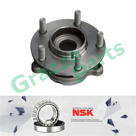 Nsk Wheel Bearing Hub Front Bwkh For Nissan Teana J J Elgrand