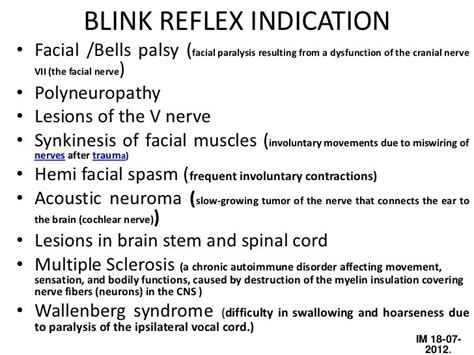 Blink Reflex