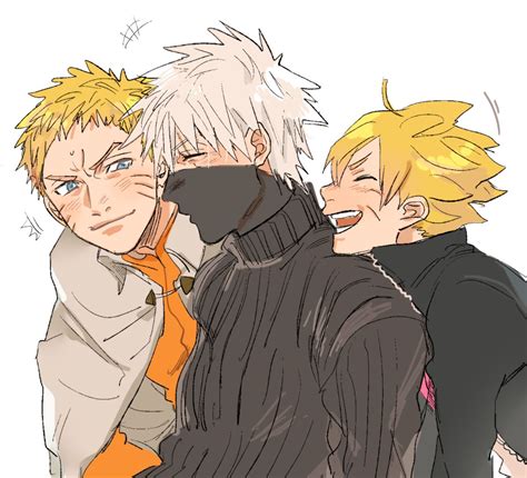 Tags Fanart NARUTO Uzumaki Naruto Hatake Kakashi Pixiv PNG