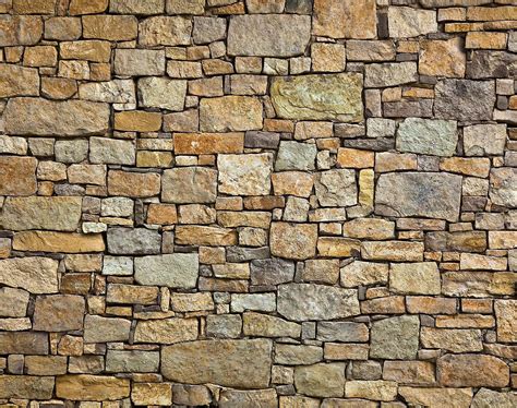 A Wall Made Of Rocks Magic Decor