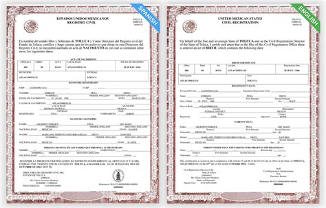 Uscis Birth Certificate Translation Template