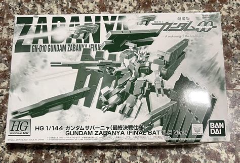 P Bandai Hg Gundam Zabanya Final Battle Ver Hobbies Toys