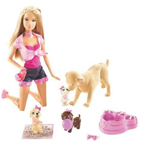 Lalka Barbie Pies Taffy I Szczeniaczki M Ceny I Opinie Ceneo Pl