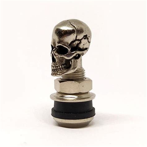 Valve Caps Skull Etsy