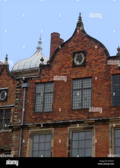 View Of The Exterior Of Aston Hall 1635 A Jacobean House Designed By