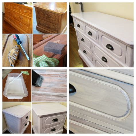 DIY Whitewash Furniture Project - new look for my dated pine furniture ...