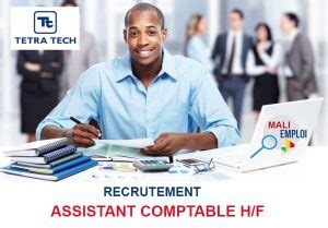 TETRA TECH RECRUTE ASSISTANT COMPTABLE H F Y A Bara Offres D