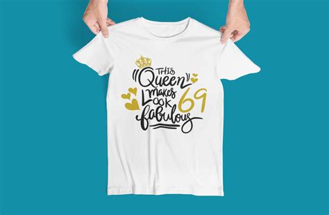 69th Birthday Svg This Queen Makes 69 Look Fabulous Svg Etsy