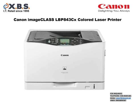 Canon Imageclass Lbp843cx Colored Laser Printer Computers And Tech