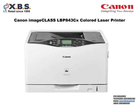 Canon Imageclass Lbp843cx Colored Laser Printer Computers And Tech Printers Scanners And Copiers