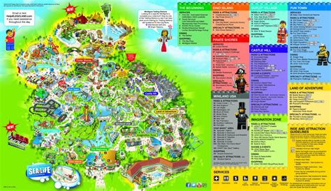 Legoland California Park Map - Klipy - Legoland California Water Park Map - Printable Maps