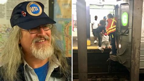 Hero Mta Subway Operator Stops Train Helps Suicidal Woman On Tracks In