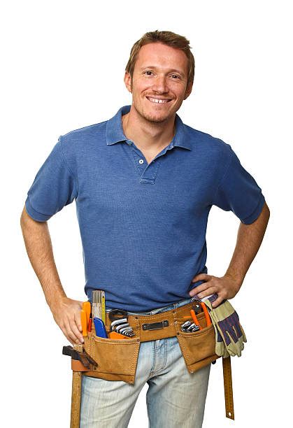 Man With Tool Belt Stock Photos Pictures And Royalty Free Images Istock