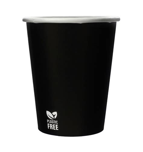 Vaso Cart N Plastic Free Negro Oz Ml Cm Uds