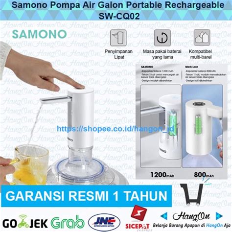 Jual Samono SW CQ02 Pompa Air Galon Dispenser Otomatis Water Pump