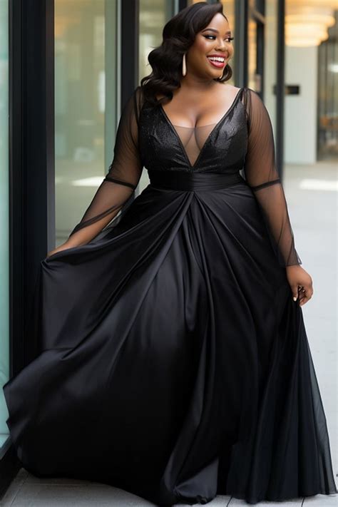 Xpluswear In 2024 Plus Size Formal Dresses Plus Size Gala Dress