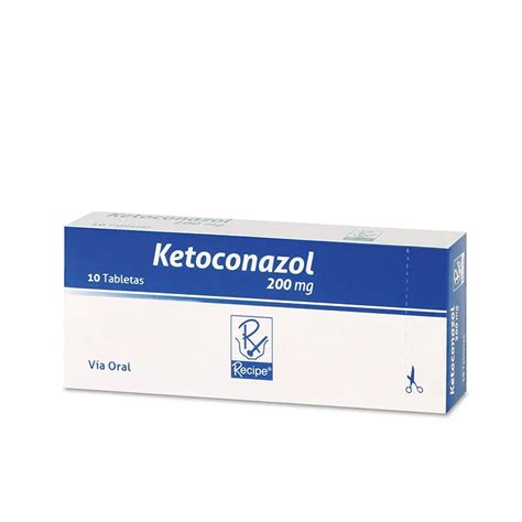 Ketoconazol Mg Tabletas Rc Droguer A Salud Vital