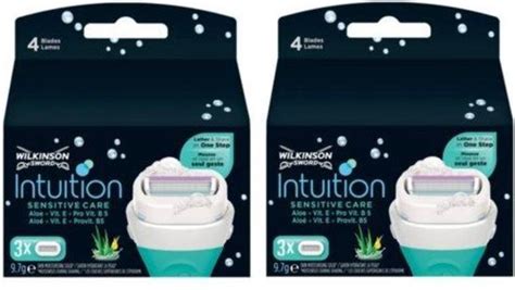 Wilkinson Intuition Naturals Sensitive Care Scheermesjes Duopak Bol