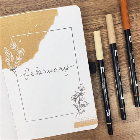 Plan With Me February Bullet Journal Set Up Last Month Was So