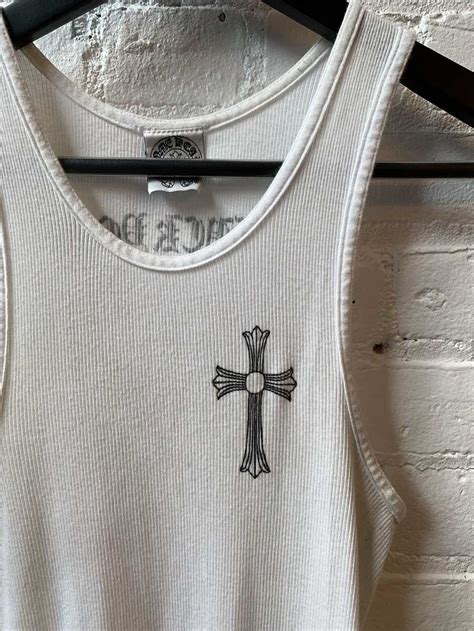 Chrome Hearts Chrome Hearts Cemetery FUCK YOU Tank Sh Gem