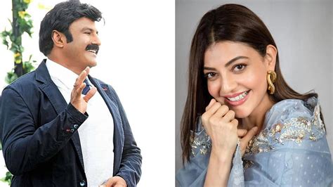 Balakrishna Kajal Busy With Nbk Cinejosh