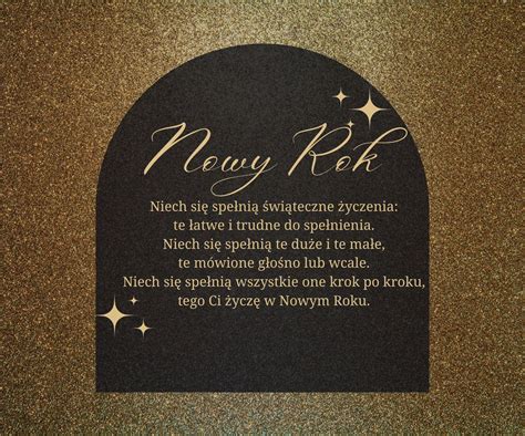 Eleganckie życzenia Noworoczne 2025 Krótkie Mądre Piękne Gotowe