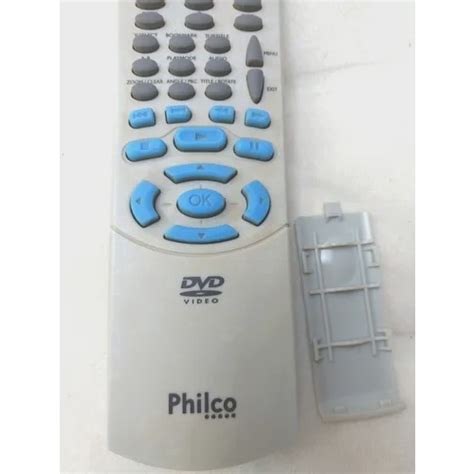 Controle Remoto Dvd Philco Dvt Dvt Original Em Promo O Ofertas