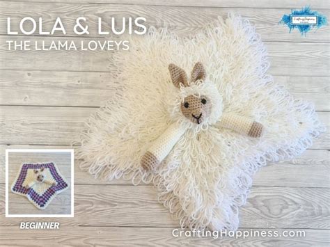 Liam The Lamb Baby Lovey Blanket Crafting Happiness