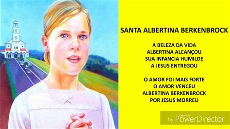 CANTO A SANTA ALBERTINA BERKENBROCK YouTube