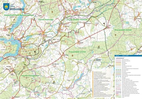 Mapy I Przewodnik Zwiedzanie Zgodnie Z Natur Gmina Somonino
