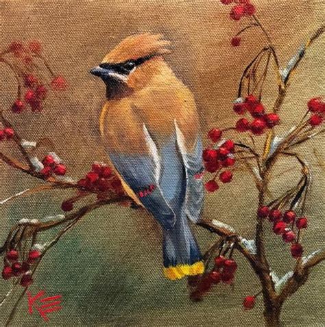 Krista Eaton Gallery Of Original Fine Art Bird Paintings On Canvas