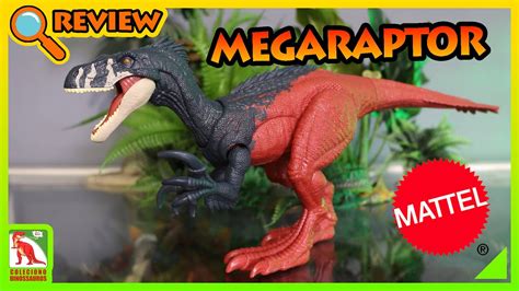 Megaraptor Ataca E Ruge Mattel Jurassic World Review Pt Br Youtube