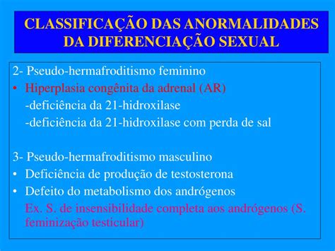 Ppt Cromossomos Sexuais X E Y Determina O E Diferencia O Sexual