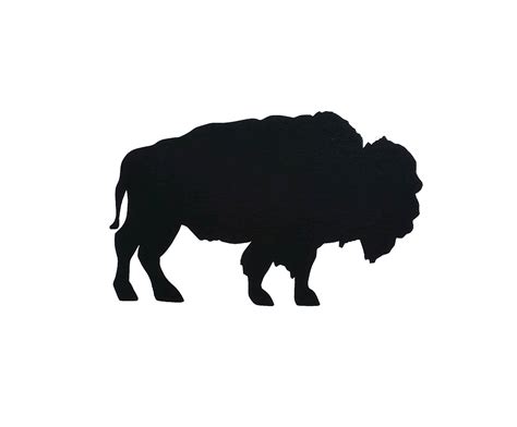 Buffalo Bison Vinyl Decal Buffalo Sticker Woodland Etsy