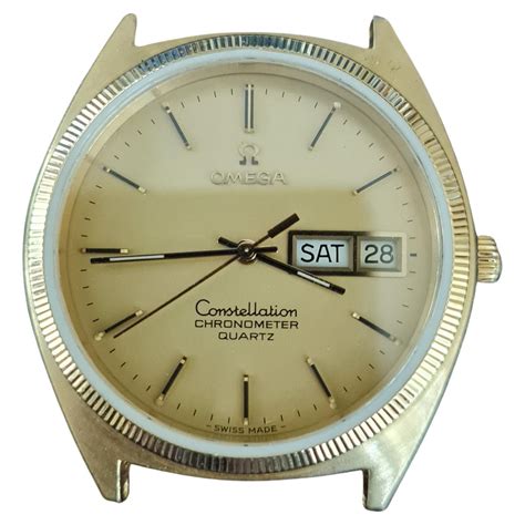 Omega Constellation 18 Karat Yellow Gold 2853 For Sale At 1stDibs