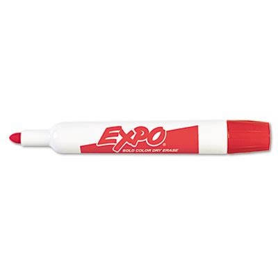 San Dry Erase Marker Bullet Tip Red Dozen By Sanford