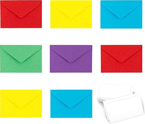 Mini Enveloppes Petite Enveloppe Enveloppe Couleur Mini Enveloppes