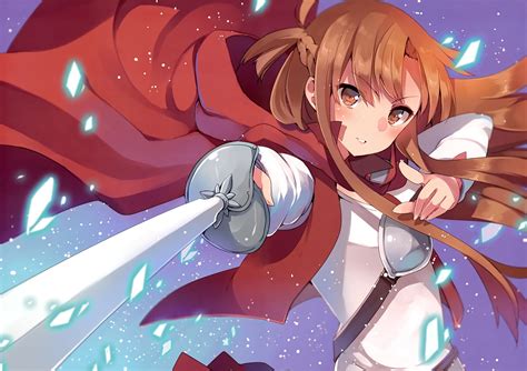 3840x2160 resolution | Asuna from Sword Art Online, Yuuki Asuna, Sword Art Online, sword HD ...