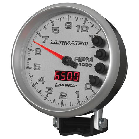 Auto Meter 6886 5 Tachometer 0 11 000 Rpm Pedestal Ultimate Iii